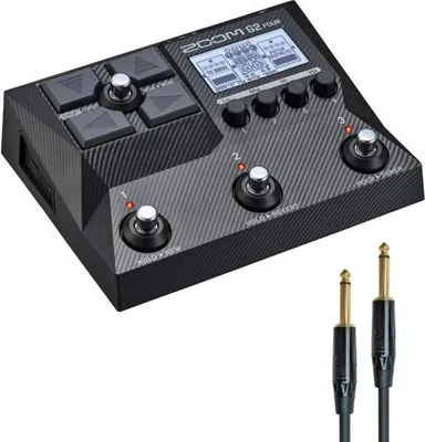 Produktbild von Zoom G2 Four Multi-Effekt-Gerät mit Klinkenkabel