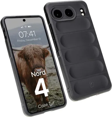 Produktbild von Robuste Handyhülle für OnePlus Nord 4, Bizon Case Tur, Schwarz