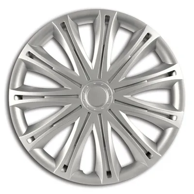 Zdjęcie produktu dla J&J Automotive | Kołpaki Spark srebrne 14" (4 szt.)