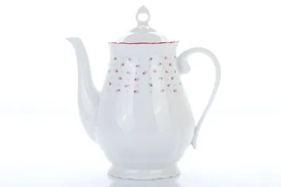 Zdjęcie produktu dla Dzbanek do kawy z pokrywką, czeska porcelana, Verona, 1,25 l, Franceska, G. Benedikt