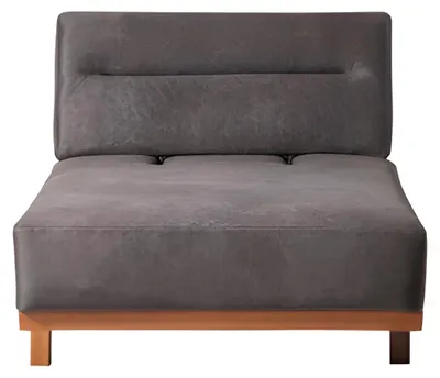 Produktbild von Grau Sessel, Modern, Einfarbig, 80x85x75 cm, Polsterung, Modern