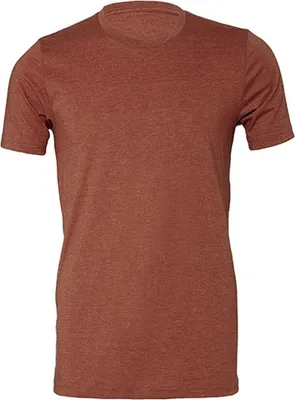 Produktbild von Canvas Uni Heather CVC Short Sleeve Tee