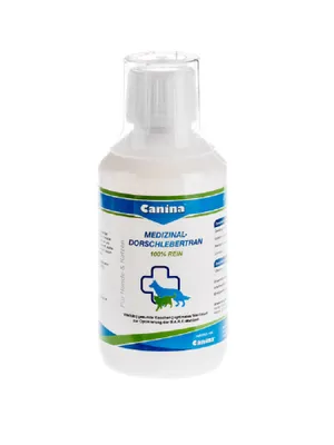 Obrázek produktu pro Canina Léčivý olej z tresčích jater 250ml