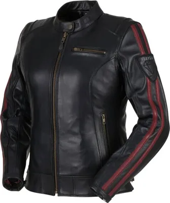Produktbild von Furygan L´intrepide Lady Lederjacke Schwarz L Frau Schwarz L