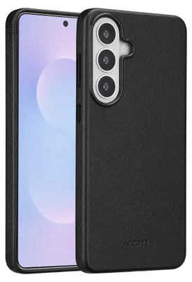 Immagine prodotto di Accezz MagSafe Leather Backcover per Samsung Galaxy S26 Plus - Onyx Black