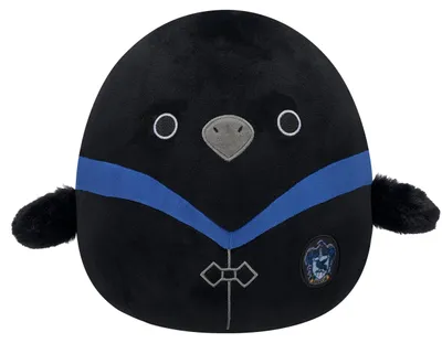 Zdjęcie produktu dla Squishmallows SQWB00325 - Harry Potter, Ravenclaw, Rabe w szacie Hogwartu, 25 cm, oficjalna pluszowa zabawka firmy Jazwares, wyjątkowo miękka i przytulna
