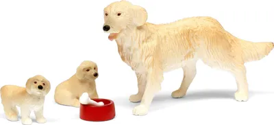 Immagine prodotto di Cane giocattolo Lundby con cuccioli - accessori per la casa delle bambole