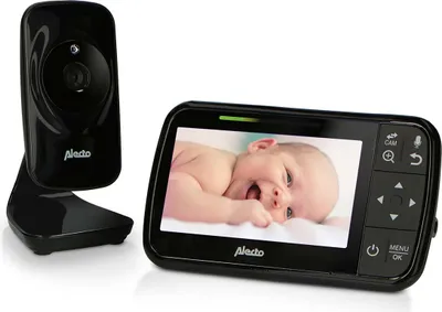 Produktbild von Alecto DVM149  - Babyphone mit Kamera und 4.3"-Farbdisplay, Schwarz