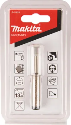 Immagine prodotto di Makita punta per piastrelle, piastrelle 6 x 13 mm - 6 mm x 13 mm