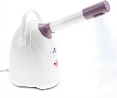 Produktbild von Gesichtsdampfer, nano -ionischer Gesichtsdampfer 360 ° Drehatomiser, tragbare heiße kalte Nebel, Tiefe Reinigung, Spa (EU)