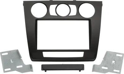 Produktbild von 2-DIN Radioblende passend für BMW 1er 2007-2013 manuelle Klimaanlage