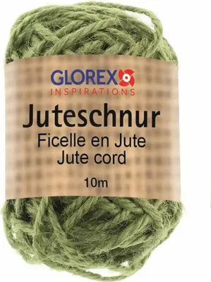 Obrázek produktu pro Jutová šňůra 10 m světle zelená 7610877545837