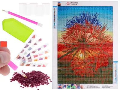 Zdjęcie produktu dla Aga Zestaw mozaiki diamentowej 5D dandelion