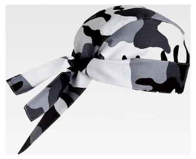 Produktbild von Bandana mit Kochmuster - 100% Baumwolle, Artic, Einheitsgröße