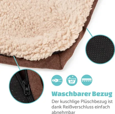 Produktbild von Bruno Hundebett Ersatzbezug waschbar rutschfest atmungsaktiv Größe L