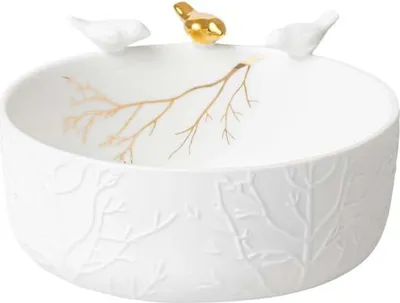 Produktbild von Räder PG Goldvogel Schale Vogel schwarm klein D.12cm, H.6cm