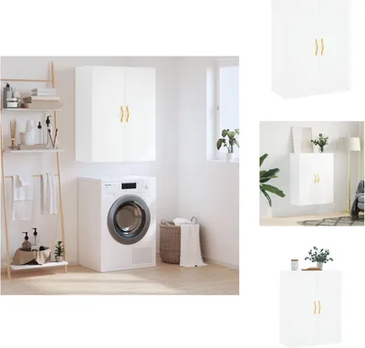 Immagine prodotto di vidaXL Armadio a muro bianco 69,5x34x90 cm - Credenze