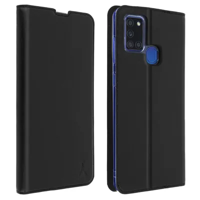 Produktbild von Akashi ALTFA21SBLK, Cover, Samsung, Galaxy A21S, Schwarz