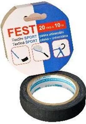 Produktbild von textilband 20mmx10m SPORT BLACK FEST TAPE
