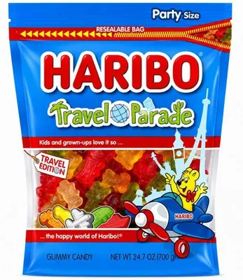 Produktbild von Haribo Travel Parade Travel Edition 700g