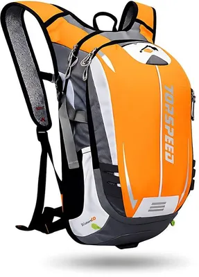 Produktbild von CarryQuest® - Hydratationsrucksack 18L ohne Trinksystem Nylon reflektierend gelb