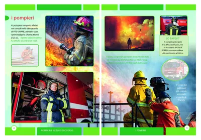 Produktbild von Pompieri e mezzi di soccorso. Con 30 adesivi removibili