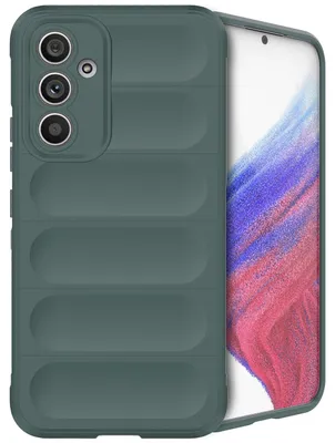 Imagen del producto de Funda Trasera EasyGrip para Samsung Galaxy A54 (5G) - Verde oscuro
