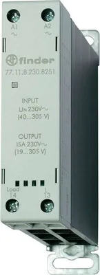 Zdjęcie produktu dla Przekaźnik Finder SSR w obudowie 22,5 mm 77.11.8.230.8251 1 styk NO (77.11.8.230.8251)