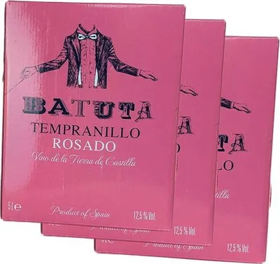Produktbild von Rosé Spanien Tempranillo Batuta Bag in Box trocken (3x5L)