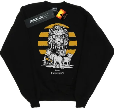 Produktbild von Disney - "The Lion King" Sweatshirt für Damen BI22208 (L) (Schwarz)
