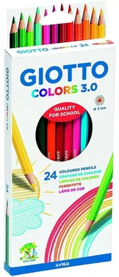 Produktbild von Giotto Colors 3.0 F276700 Bleistift 24 Einheiten Mehrfarbig  Kinder Mehrfarbig One Size