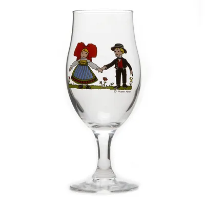 Image de 6 Verres à bière "Ulla" motif HANSI