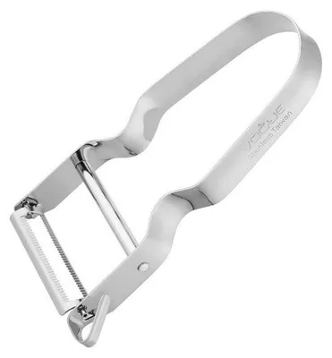 Geschwindigkeitsschäler, Edelstahl, Y-Stil, silber