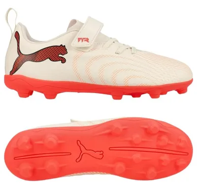 Obrázok produktu pre Puma FUTURE 9 PLAY V FGAG RB Jr, farba: mandľová (Sugared Almond) - biela (PUMA White) - Ultr 35
