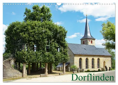 Produktbild von Dorflinden (Wandkalender 2027 DIN A3 quer), CALVENDO Monatskalender
