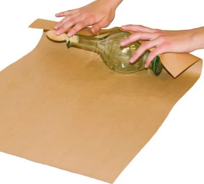 Produktbild von smartboxpro Packpapier auf Rolle 500 mm x 250 m braun (1 Rolle)