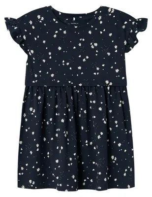Produktbild von NAME IT Kleid Kurzes Rundhals Baumwolle Dress Größe: