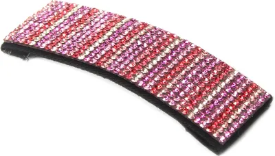 Produktbild von Metal Haarklammer Strass Bunt Rot