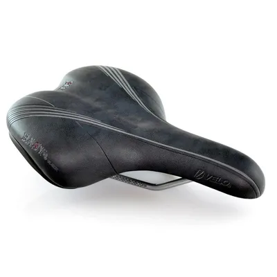 Obrázek produktu pro VELO Cyklistické sedlo Easy Rails Steel Female Black