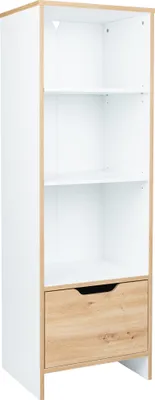 Produktbild von Standregal Maxim Soft-Close Schublade / 2 offene Regalfächer