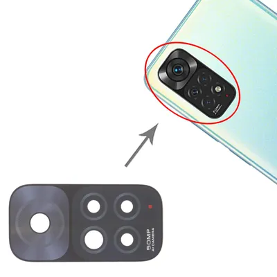 Obrázek produktu pro Kryt zadní kamery pro Xiaomi Poco M4 Pro 5G / Redmi Note 11s – náhradní díl
