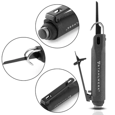 Immagine prodotto di STAHLWERK DBS-900 ST mini seghetto alternativo pneumatico fino a 9.000 colpi/min.