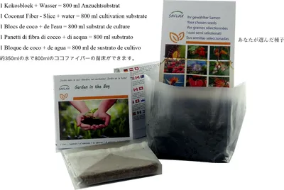 Zdjęcie produktu dla SAFLAX - Garden in the bag - Polne Kwiaty - Górskie Łąki - 1000 Nasiona - Z podłożem uprawowym w praktycznej, samorozkładającej się torbie - Mix