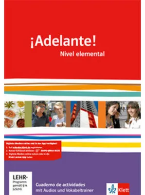 Immagine prodotto di ¡Adelante!.Cuaderno de actividades mit Audios und Vokabeltrainer 1. Lernjahr
