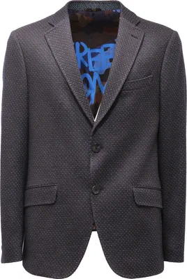Produktbild von 3068AF giacca uomo ETRO blue/grey micro pattern jacket man