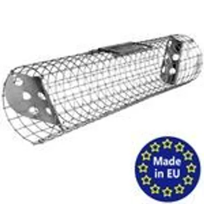 Obrázek produktu pro Živá past na zvířata past na králíky trubková past přemístění past na kuny past 60 x 15 cm dešťový žlab past na kuny past na králíky kovová přemístění Petigi