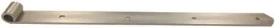 Produktbild von Langbänder einseitig gerollt, ohne Kegel, 800 x 45 x 6 mm, Edelstahl-Effekt
