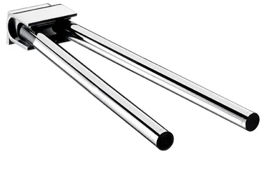 Produktbild von EMCO Handtuchhalter System 2 2-armig, schwenkbar, 346 mm chrom
