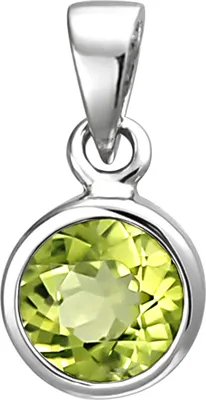 Produktbild von JOBO Anhänger 925 Sterling Silber 1 Peridot grün