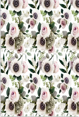 Produktbild von MuchoWow® Poster Blumen - Rosen - Anemone 60x90 cm - Wanddekoration